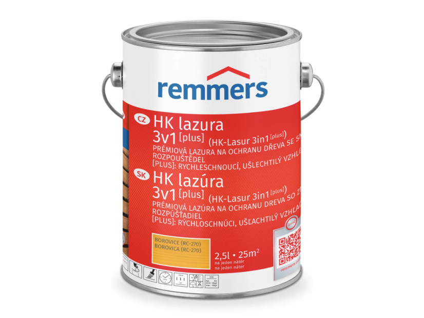 Remmers HK Lazura 3v1 [plus] 2,5 L