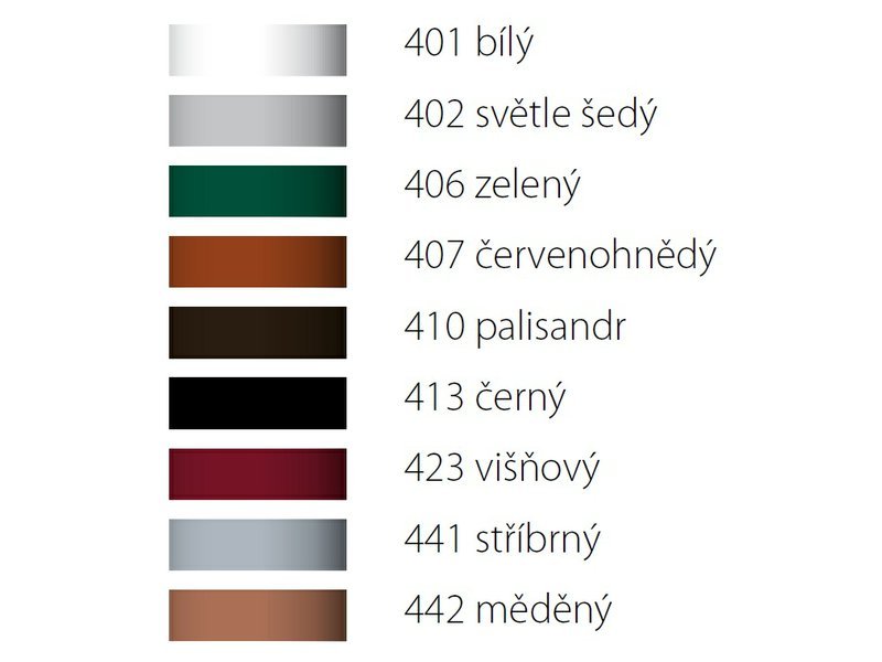 ETERNAL na kovy 0,7 kg - Eternal na kovy: 401 bílý