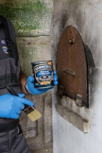 Hammerite přímo na rez - pec