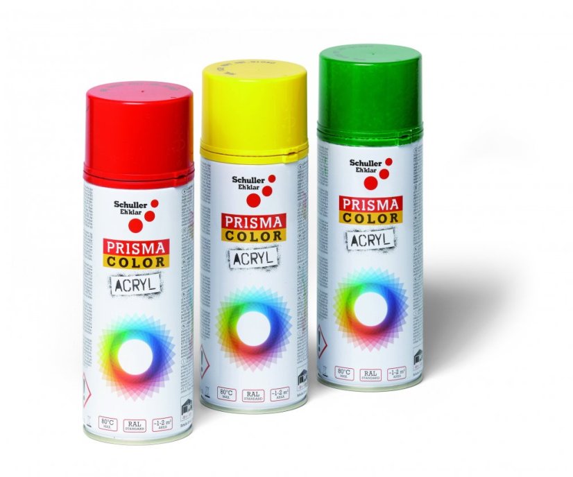 Sprej RAL různé odstíny lesk 400ml - Schuller sprej: RAL 1003