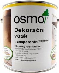 OSMO Dekorační vosk transparentní 2,5 L