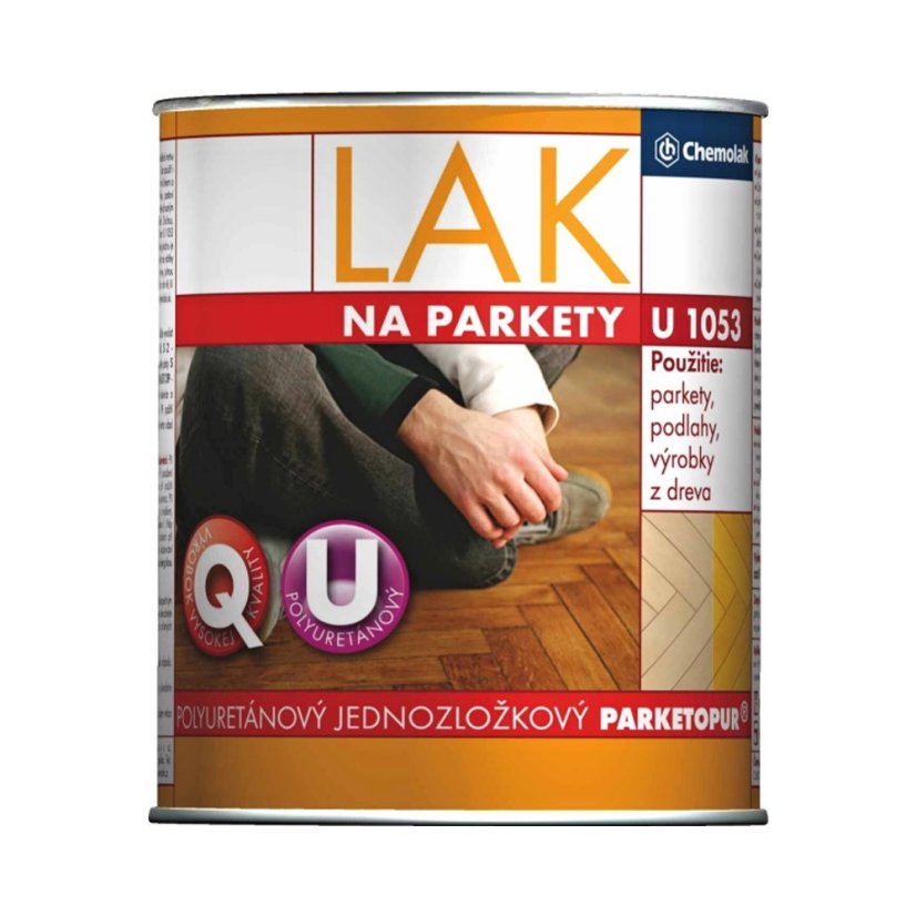 Chemolak U 1053 Lak na parkety, pololesk 0,75 l Chemolak U 1053 Lak na parkety, pololesk 0,75 l