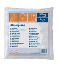 Fólie zakrývací 4x5m 18my granulát