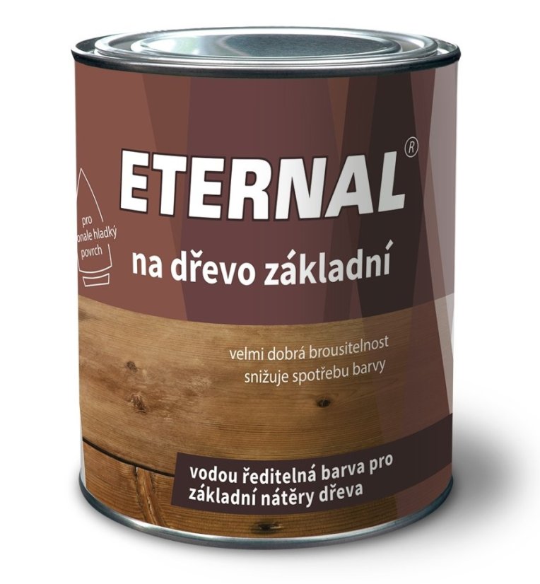ETERNAL na dřevo základní 0,7 kg bílá