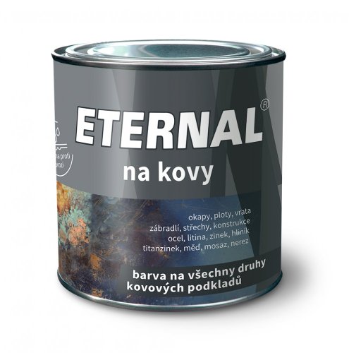 ETERNAL na kovy 0,7 kg - Eternal na kovy: 441 stříbrný