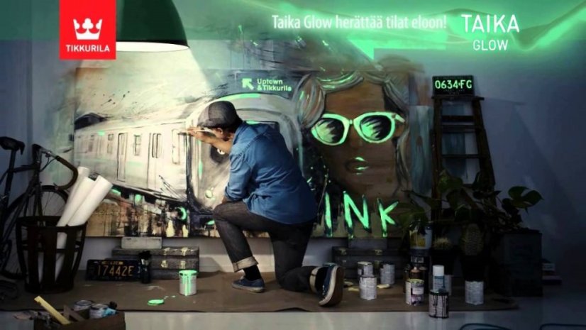 TAIKA GLOW 0,3L fluorescenční barva
