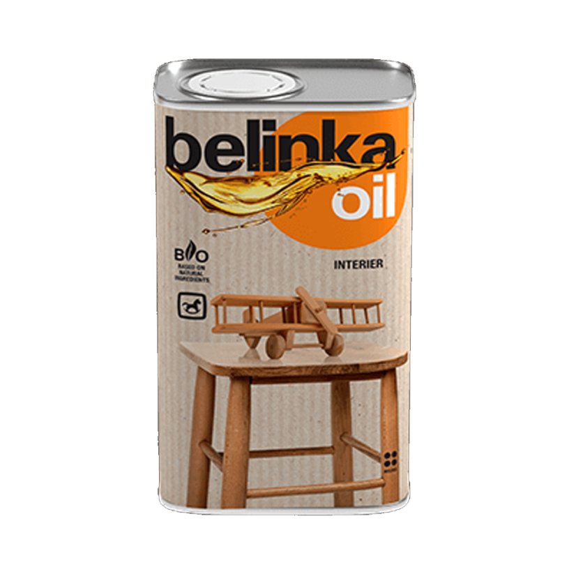 Belinka olej na dřevo interiér s voskem 0,5L Belinka olej na dřevo interiér s voskem 0,5L