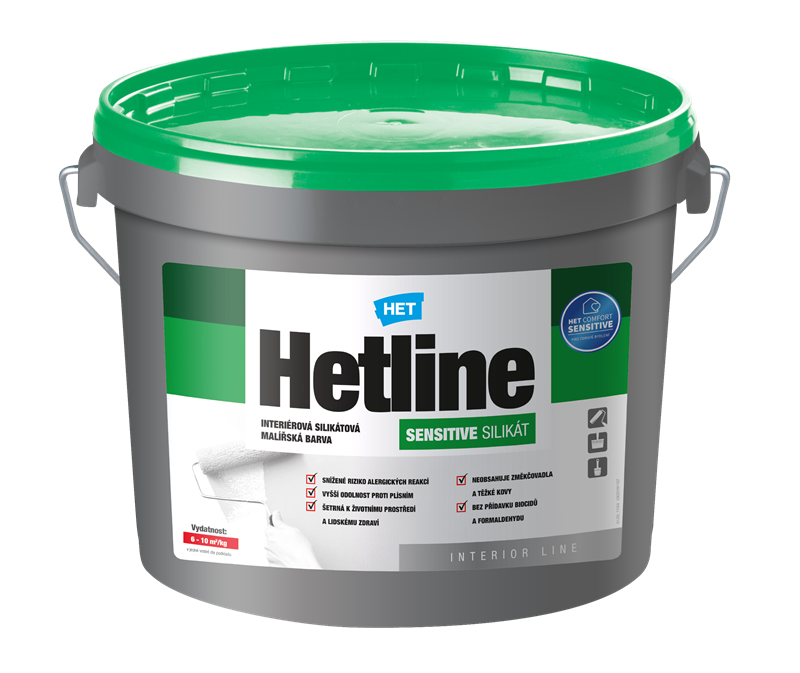 Hetline SENSITIVE SILIKÁT 12kg