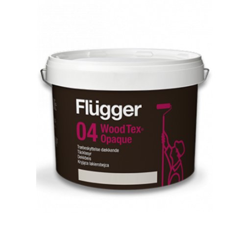 Flügger Wood Tex 04 Opaque bílá 0,7 L